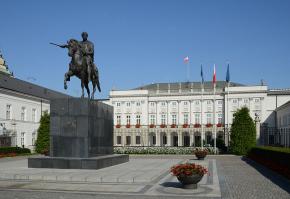 Zdjęcie Pałacu Prezydenckiego, fot. Marcin Białek