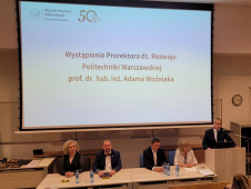 Wystąpienie Prorektora ds. Rozwoju Politechniki Warszawskiej prof. dr. hab. inż. Adama Woźniaka podczas Inauguracji r.a. 25/26